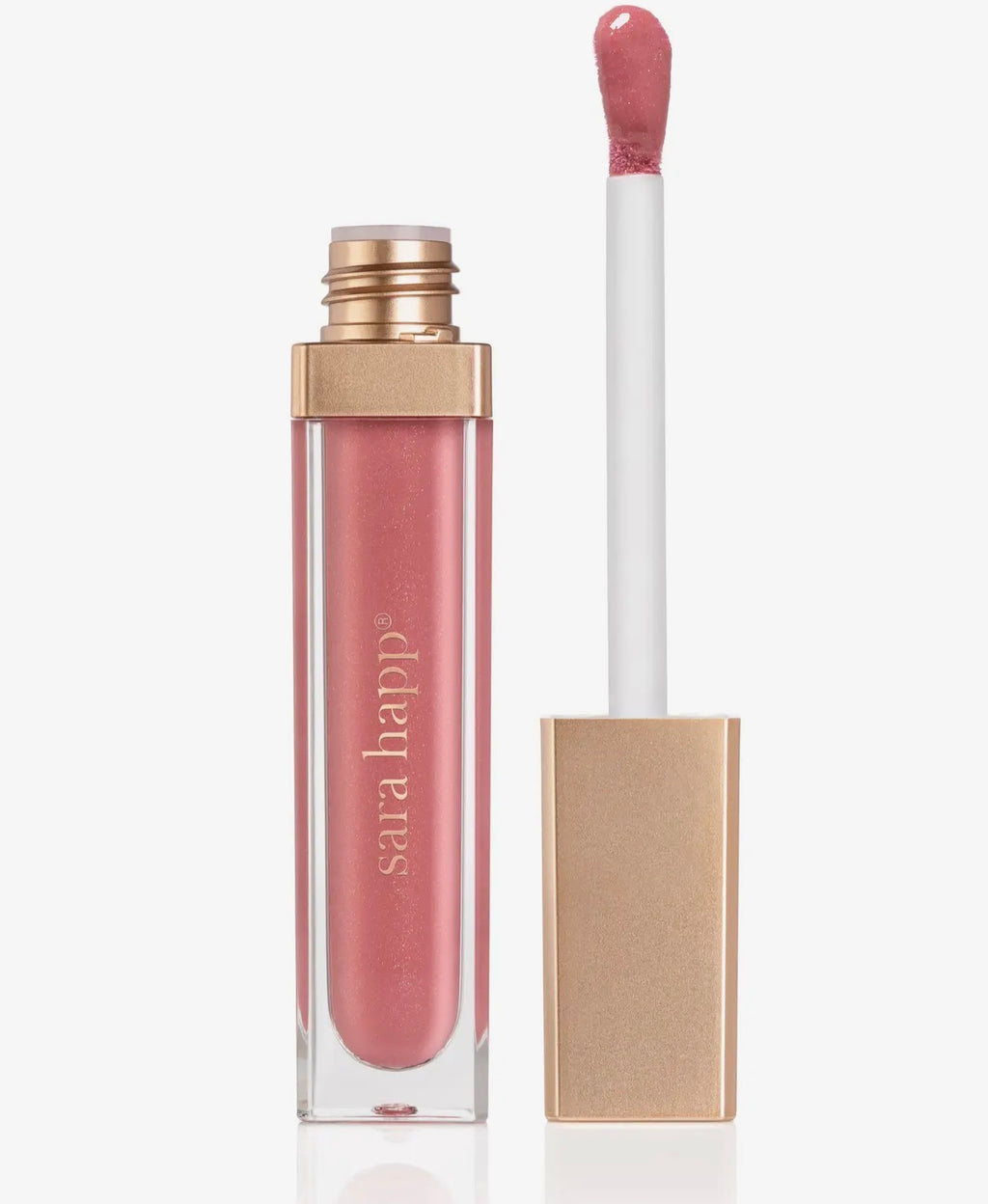 Pink gloss with luxe shine