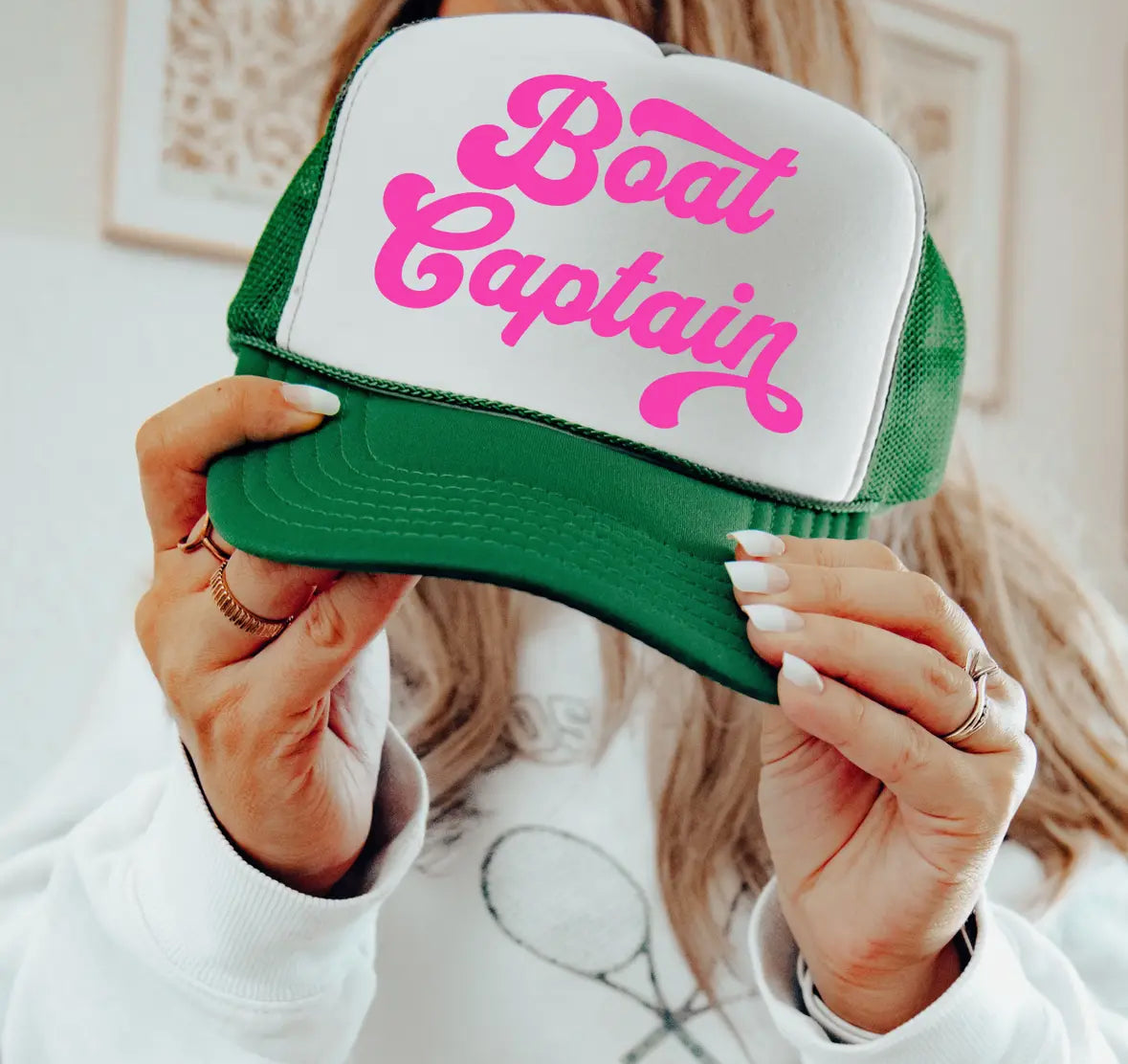 Boat Captain Trucker Hat