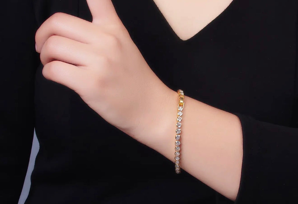 Diamond tennis bracelet
