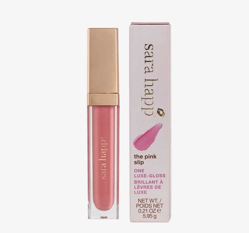 Pink gloss with luxe shine