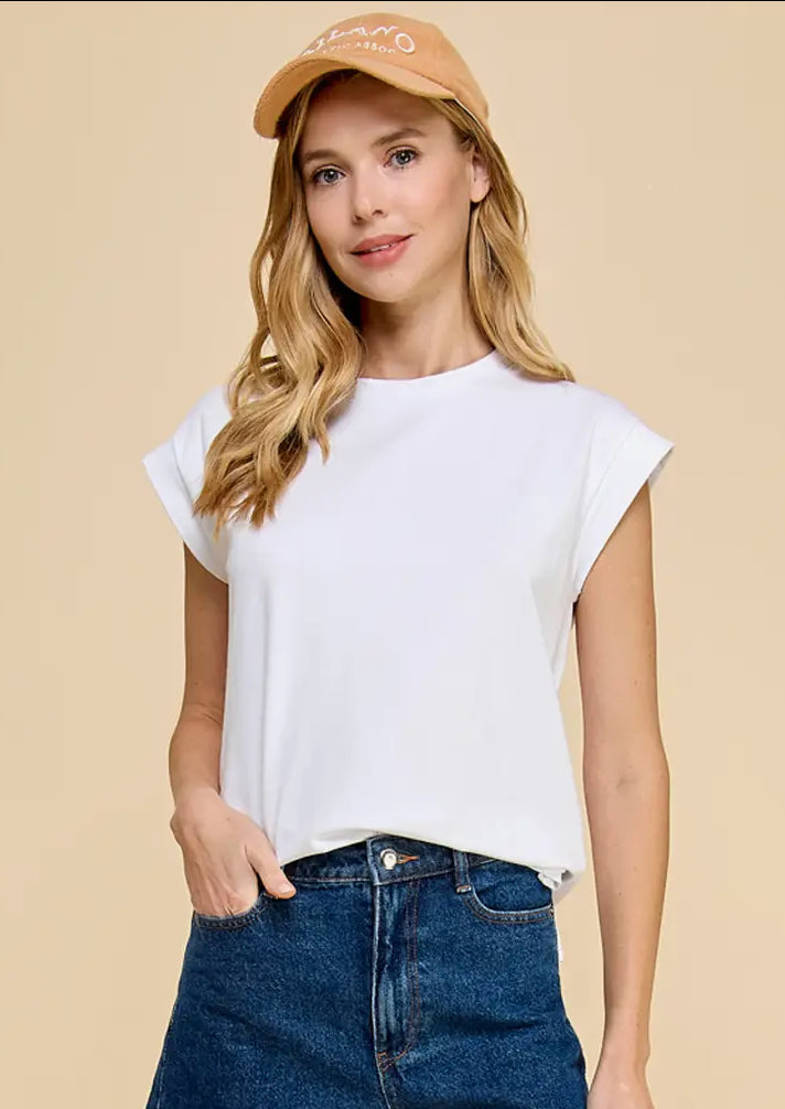 White Tee