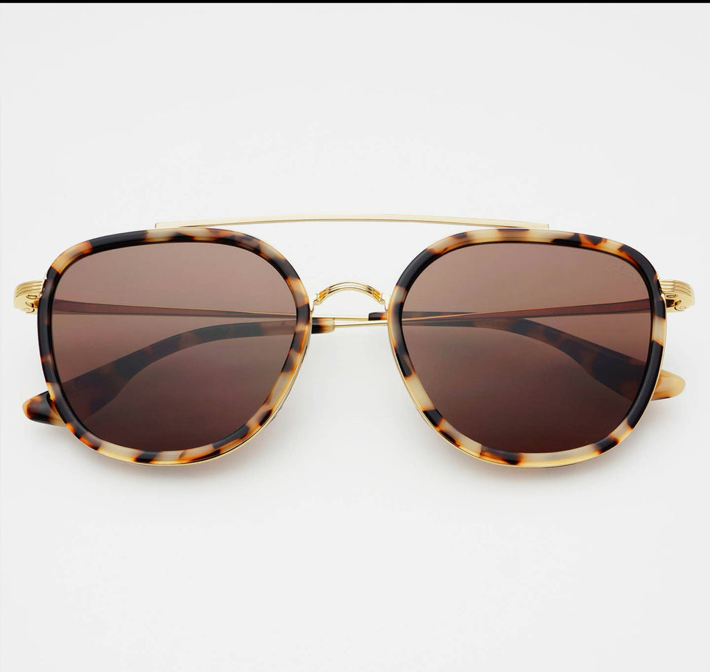 Weston Milky Tortoise Freyr Sunglasses