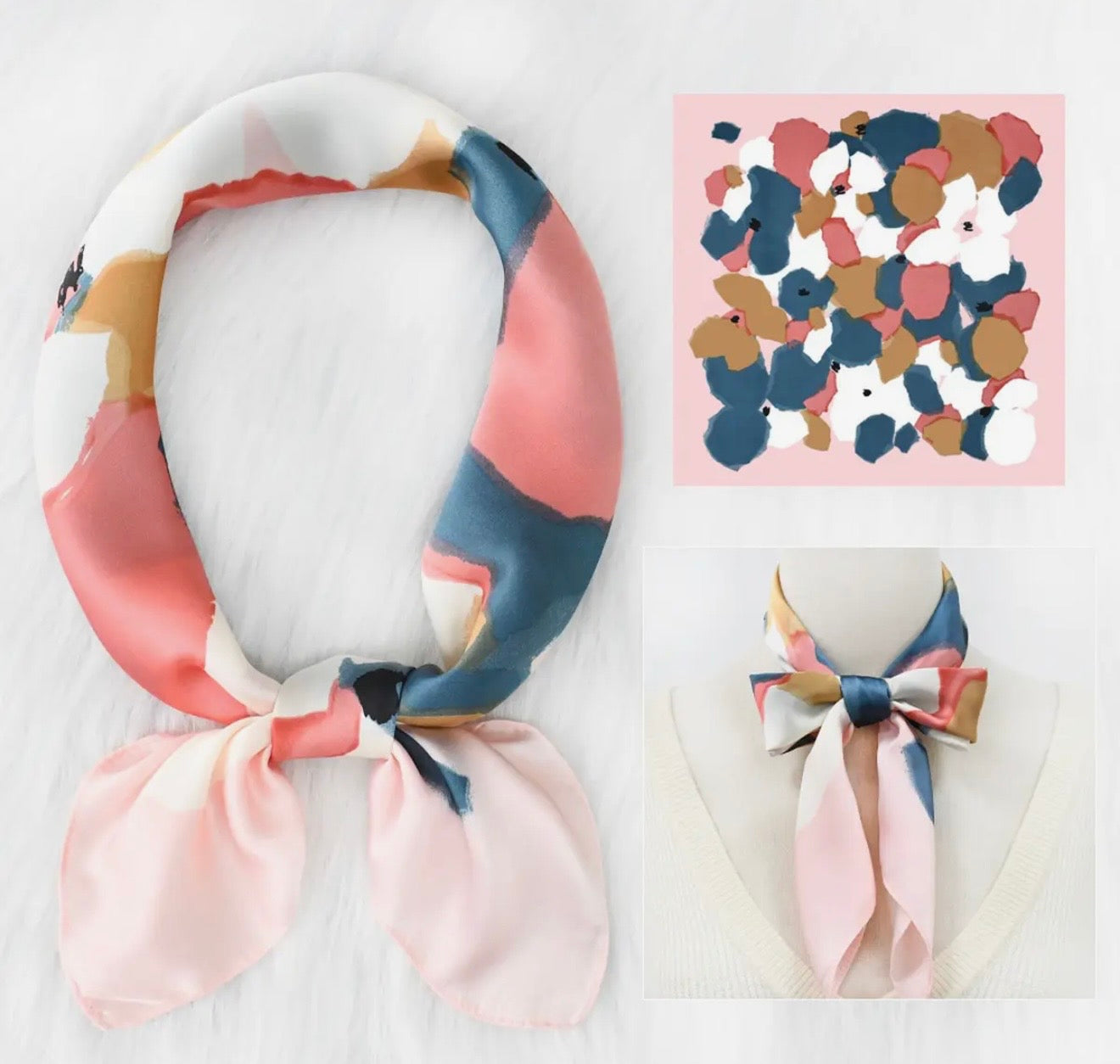 Scarf -pink