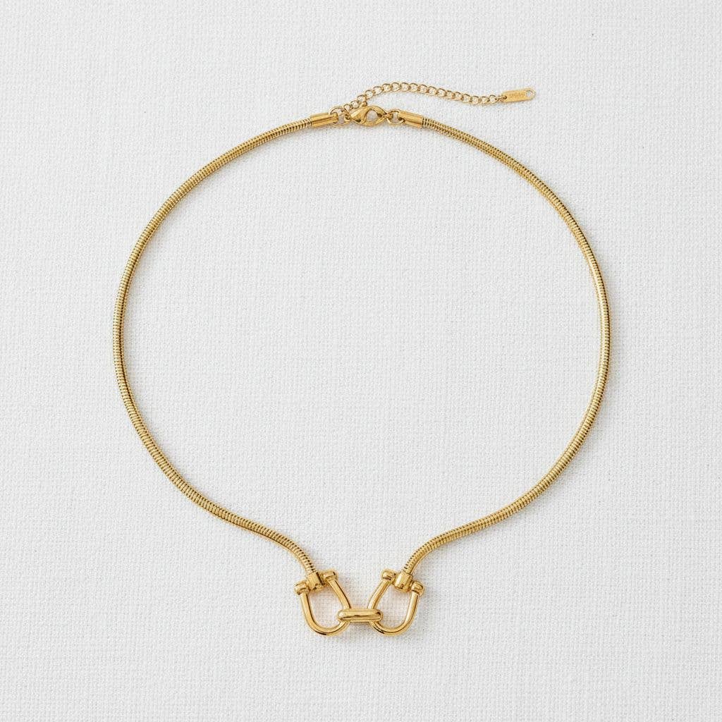 Gold Link Necklace