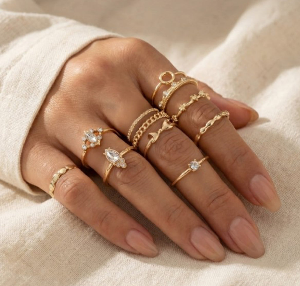 12 Piece Ring Set