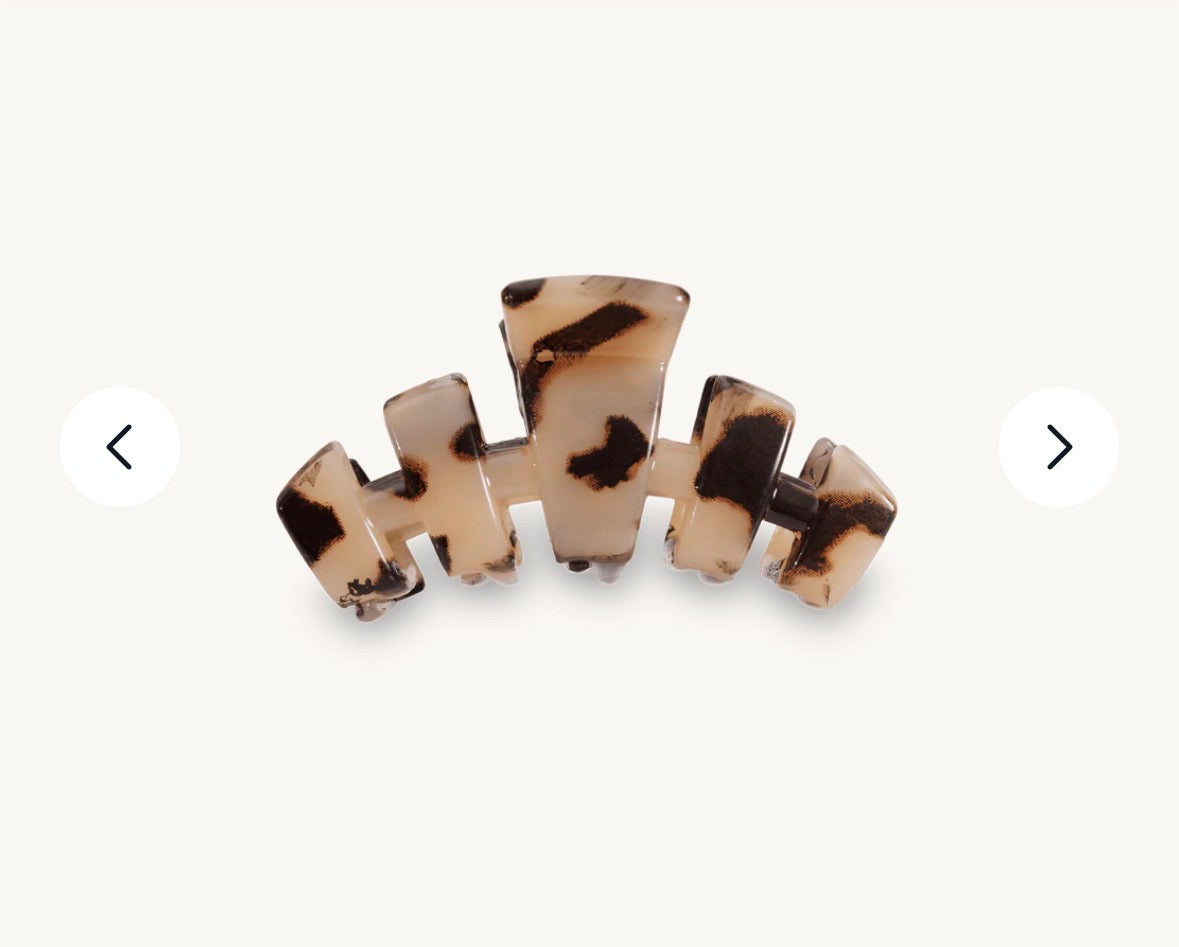Teleties BLONDE Tortoise Claw clip