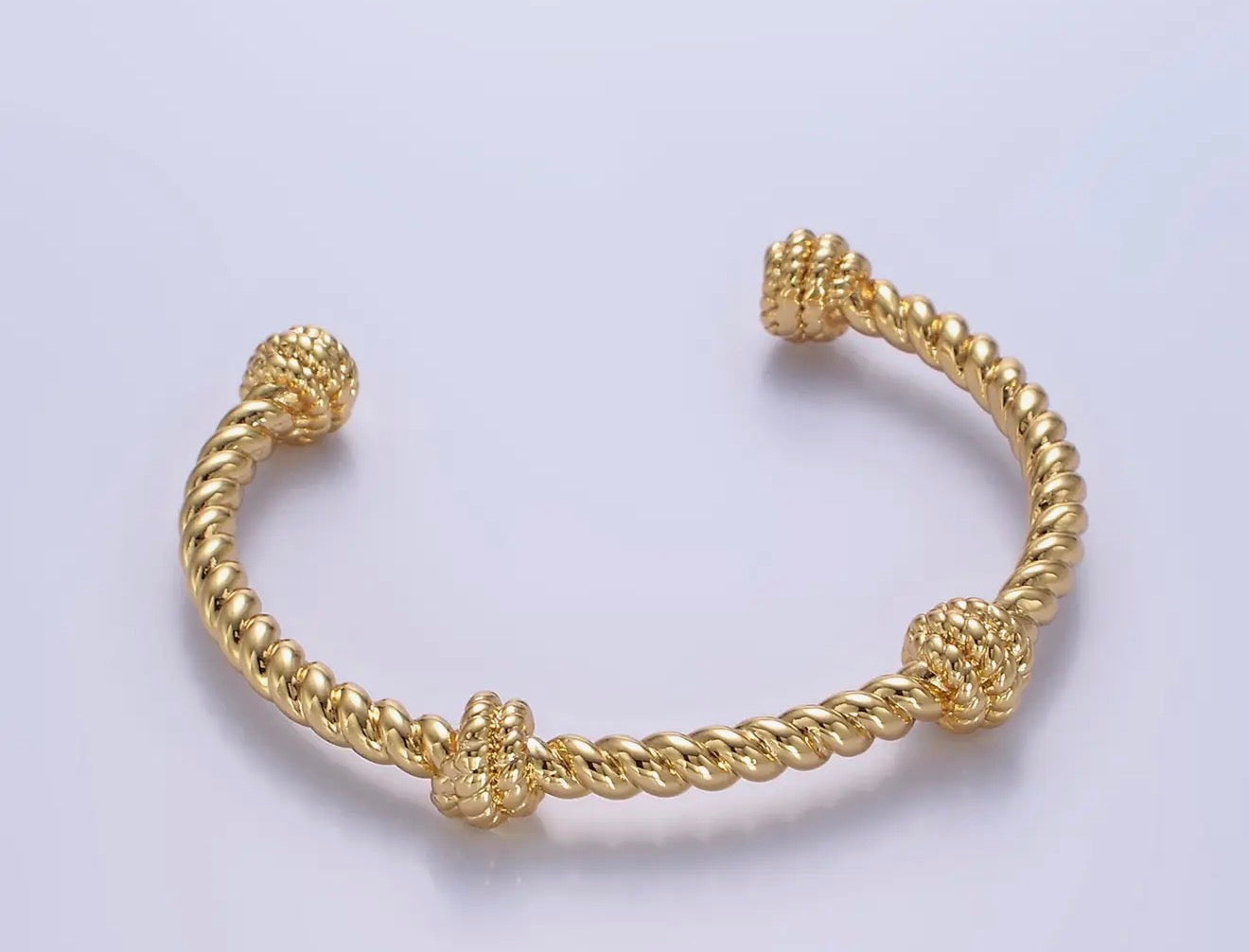 Gold bangle