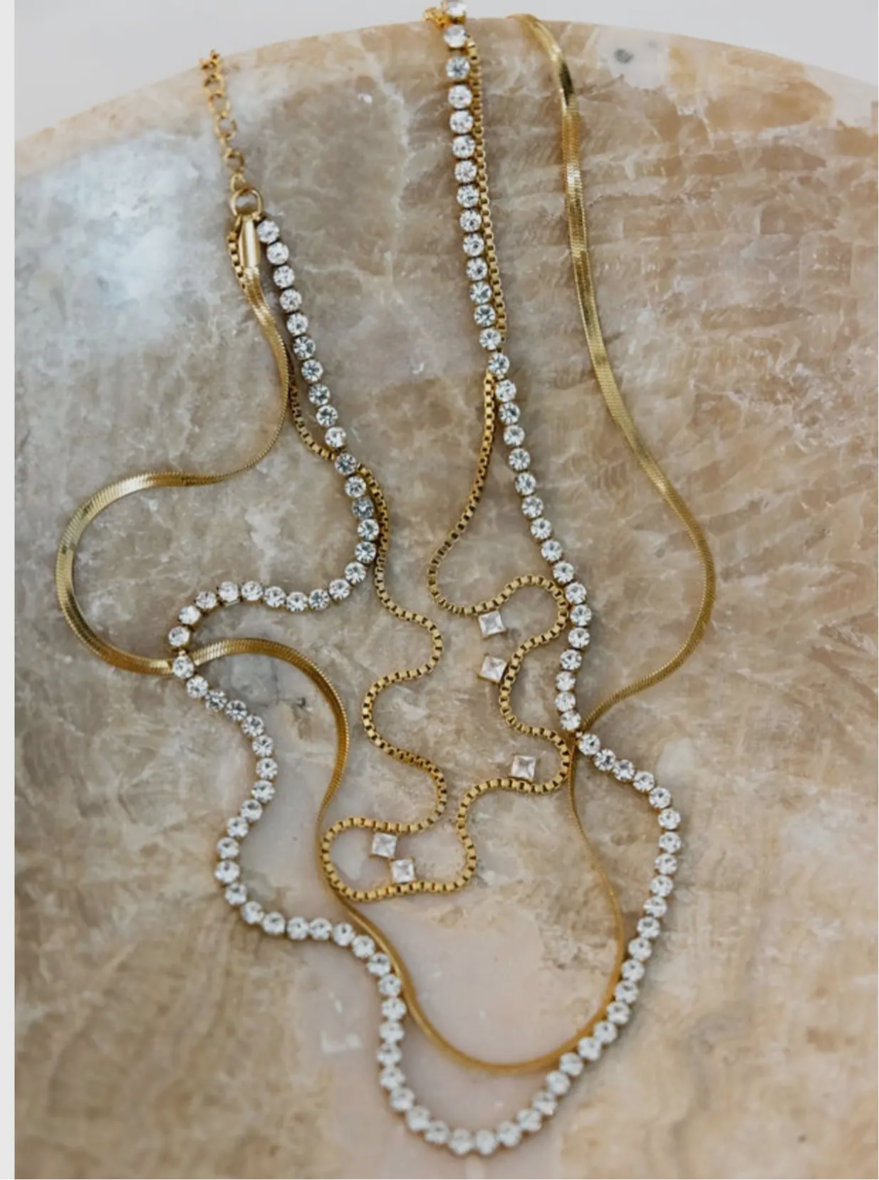 Three-Layer Necklace