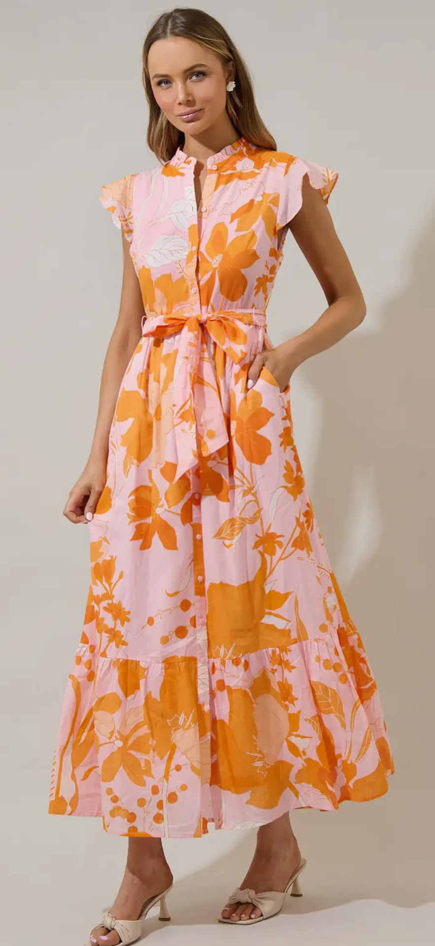 Orange and pink Sugarlips dress