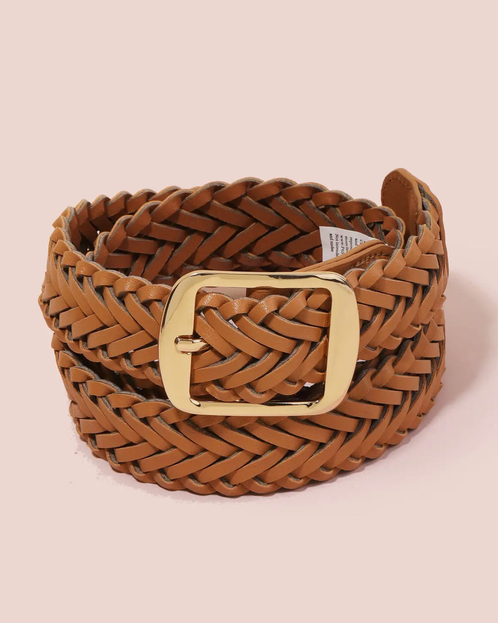 Brown Braided Belt