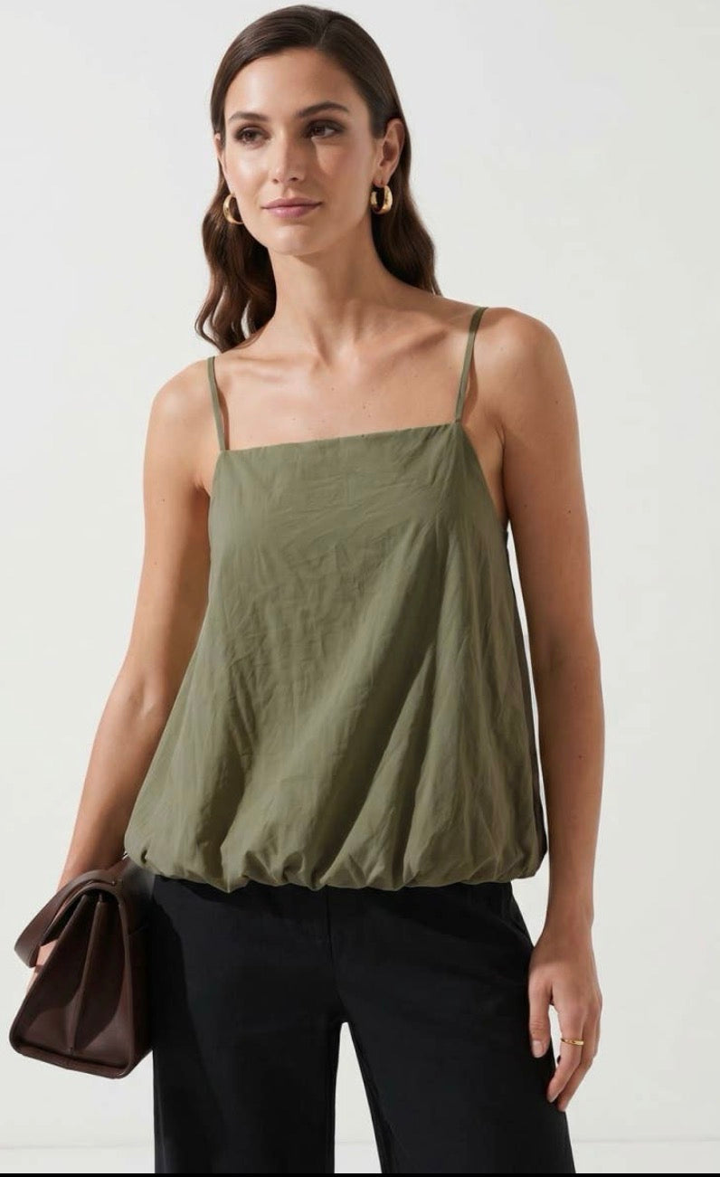 Olive bubble top