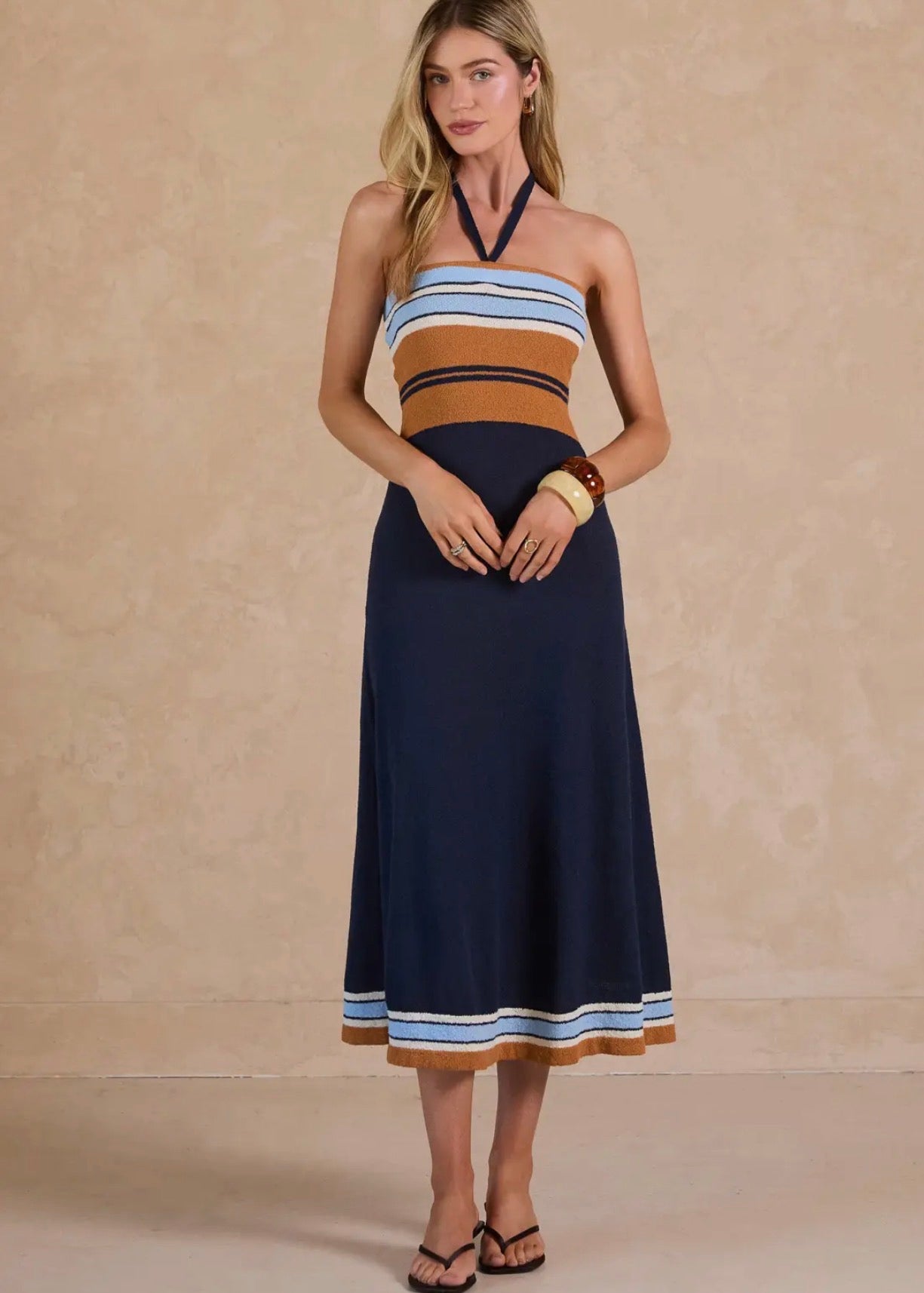 Midi Halter Dress