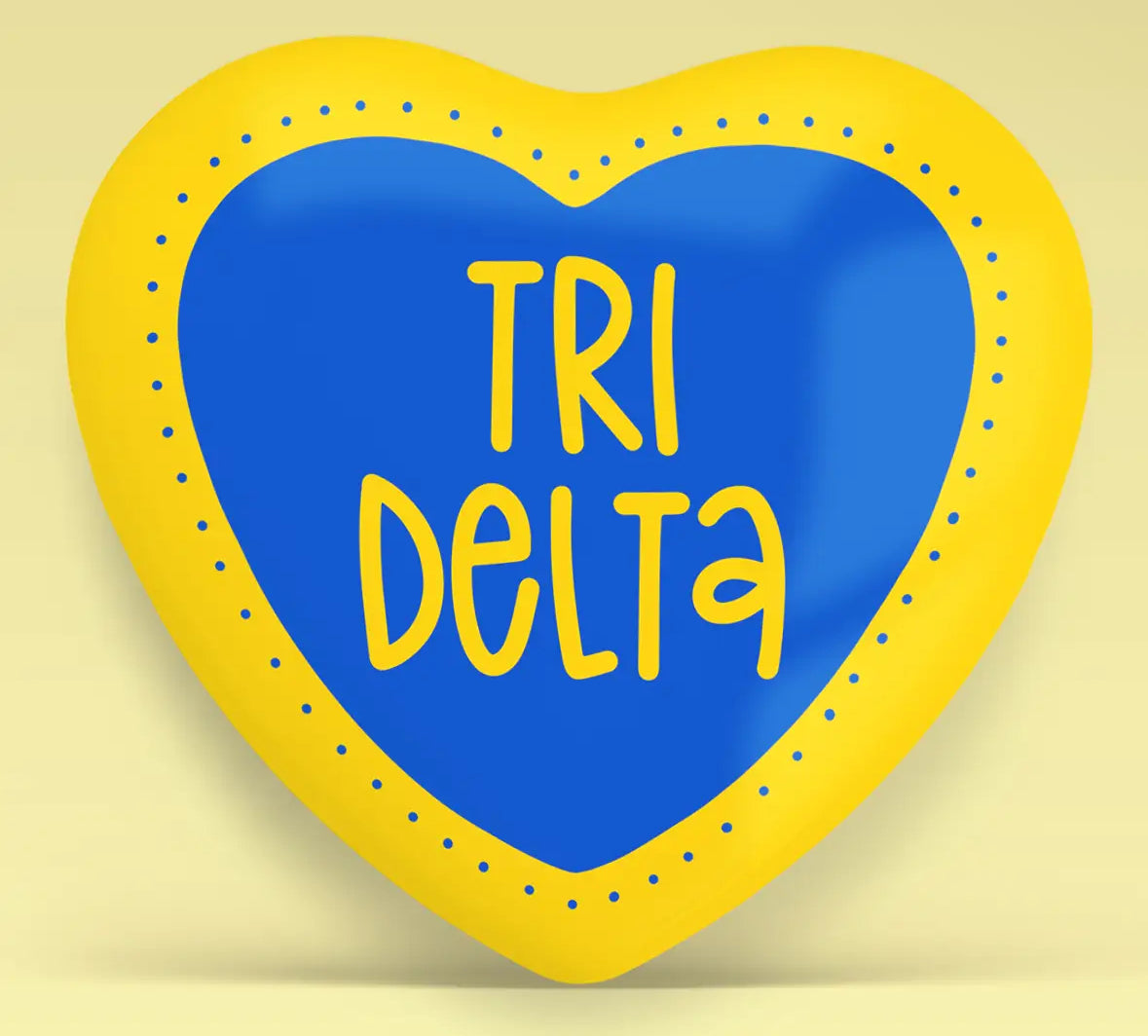 Heart Sorority Buttons