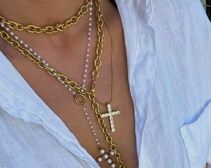 Diamond Cross Necklace