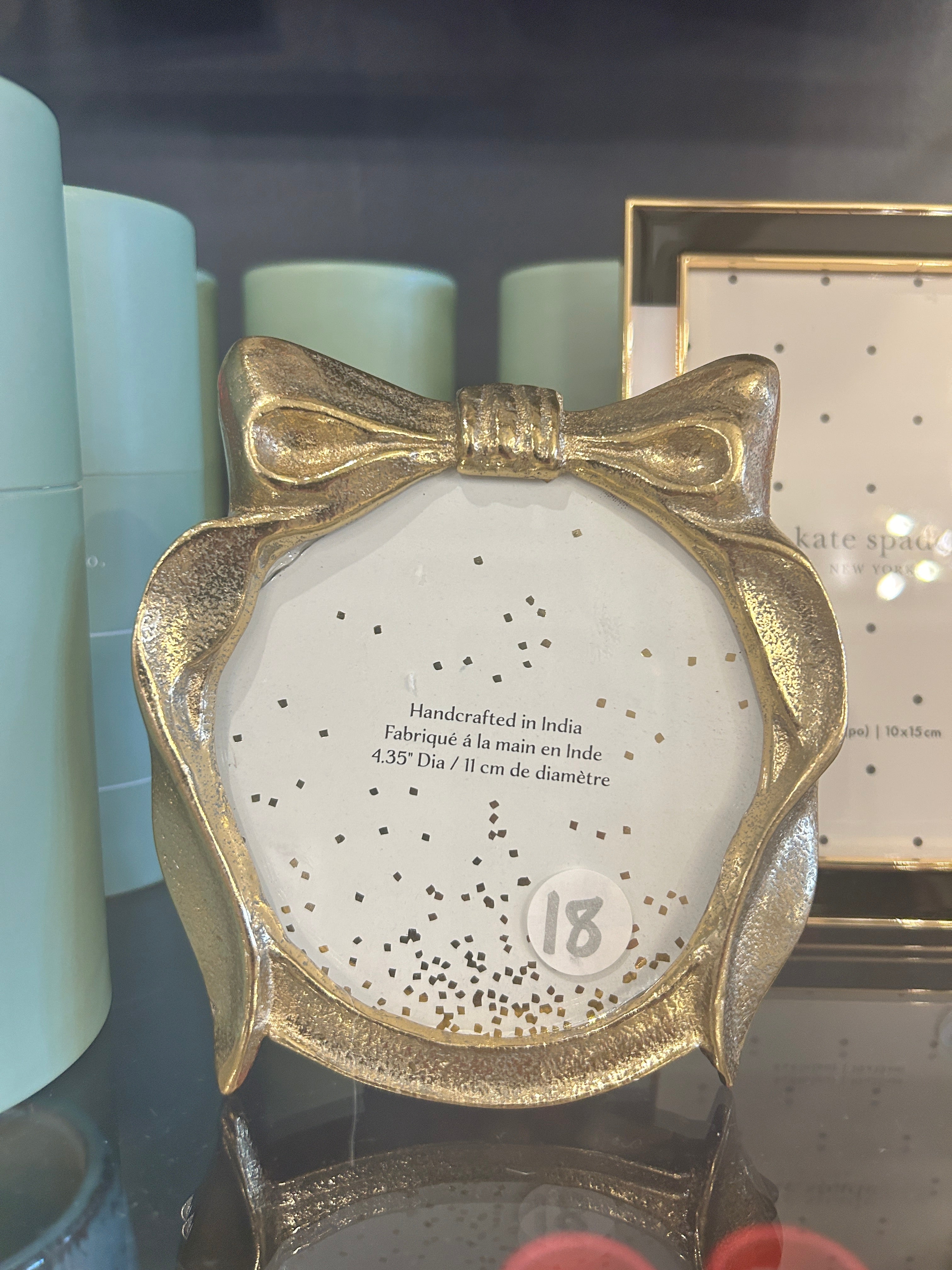 Round Gold Frame