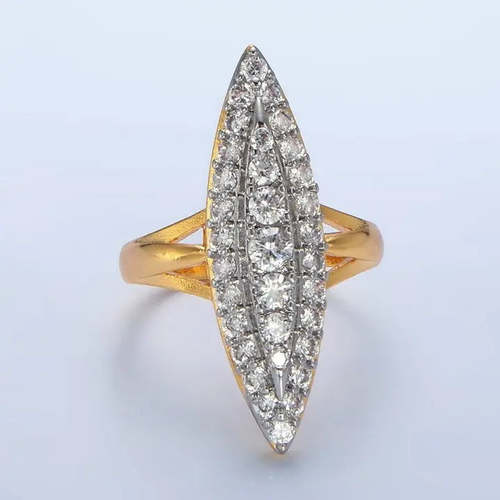 Micro Paved CZ Solitaire Ring