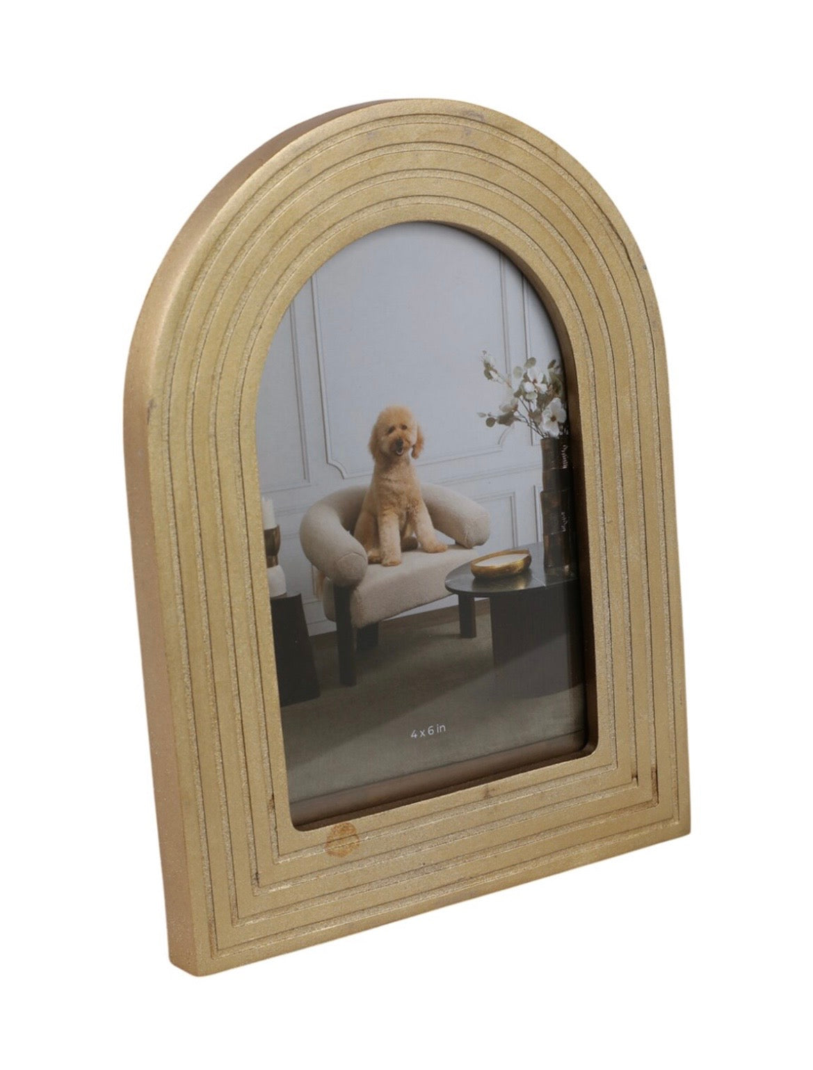 Gold Arched Frame
