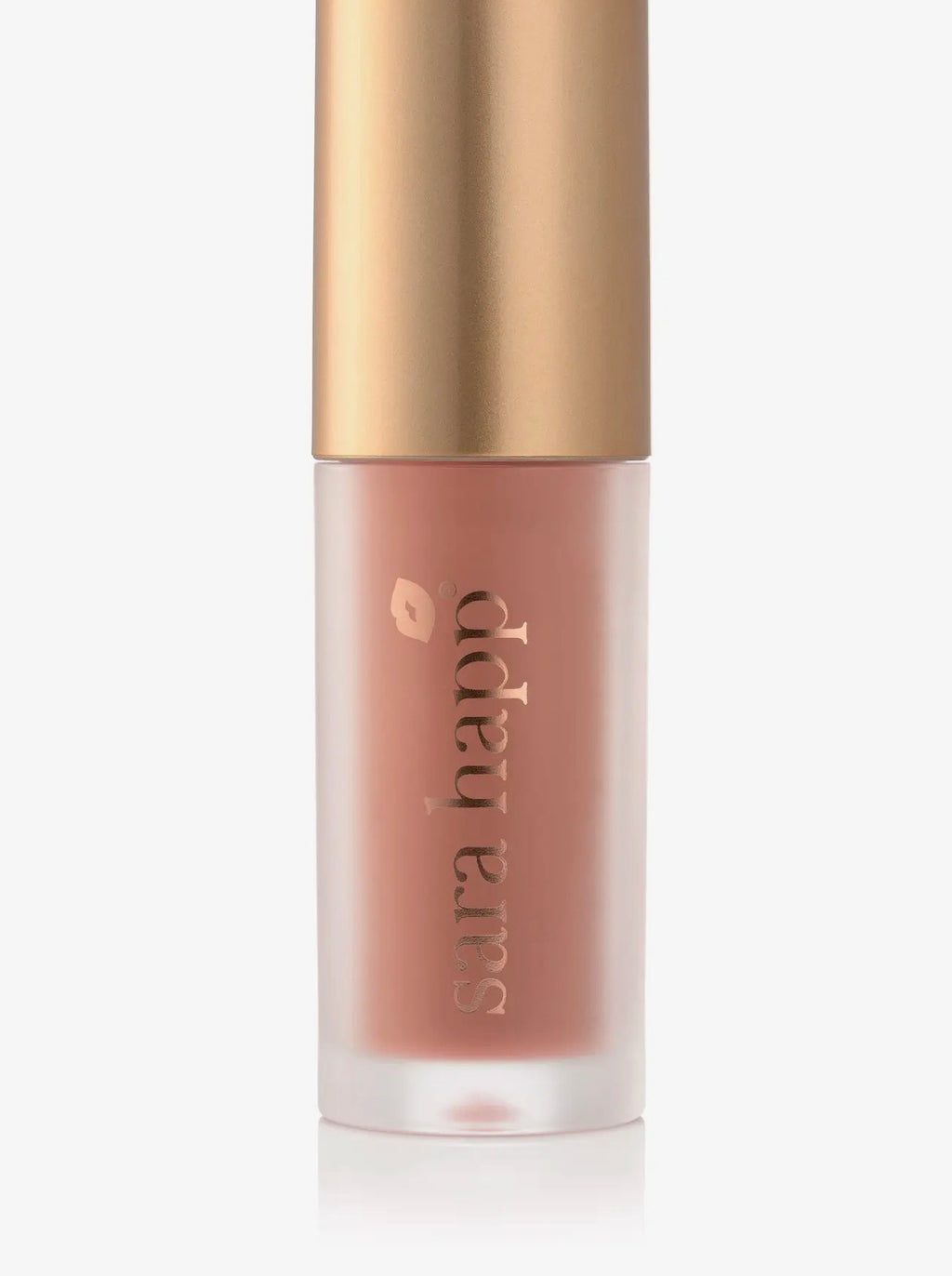 Nude lip gloss with plumper