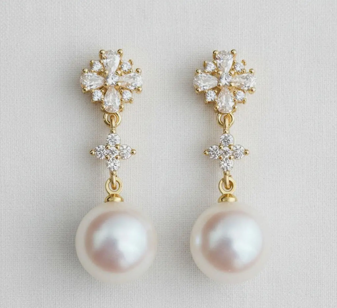 Floral Aurora Drop Earrings