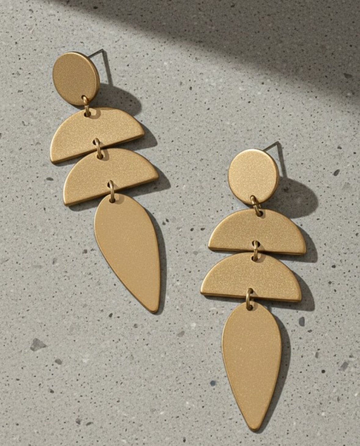 Gold Geometric Earrings
