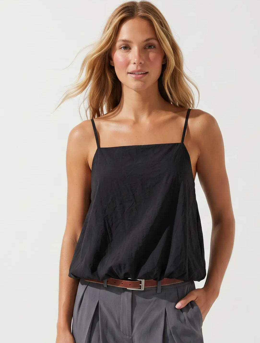 Black Bubble Tank