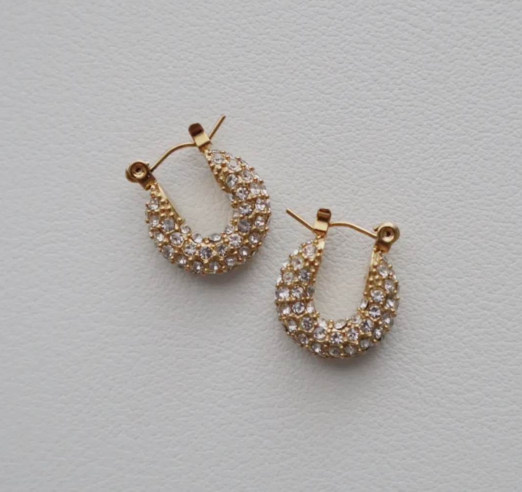 Aria Pave Hoops