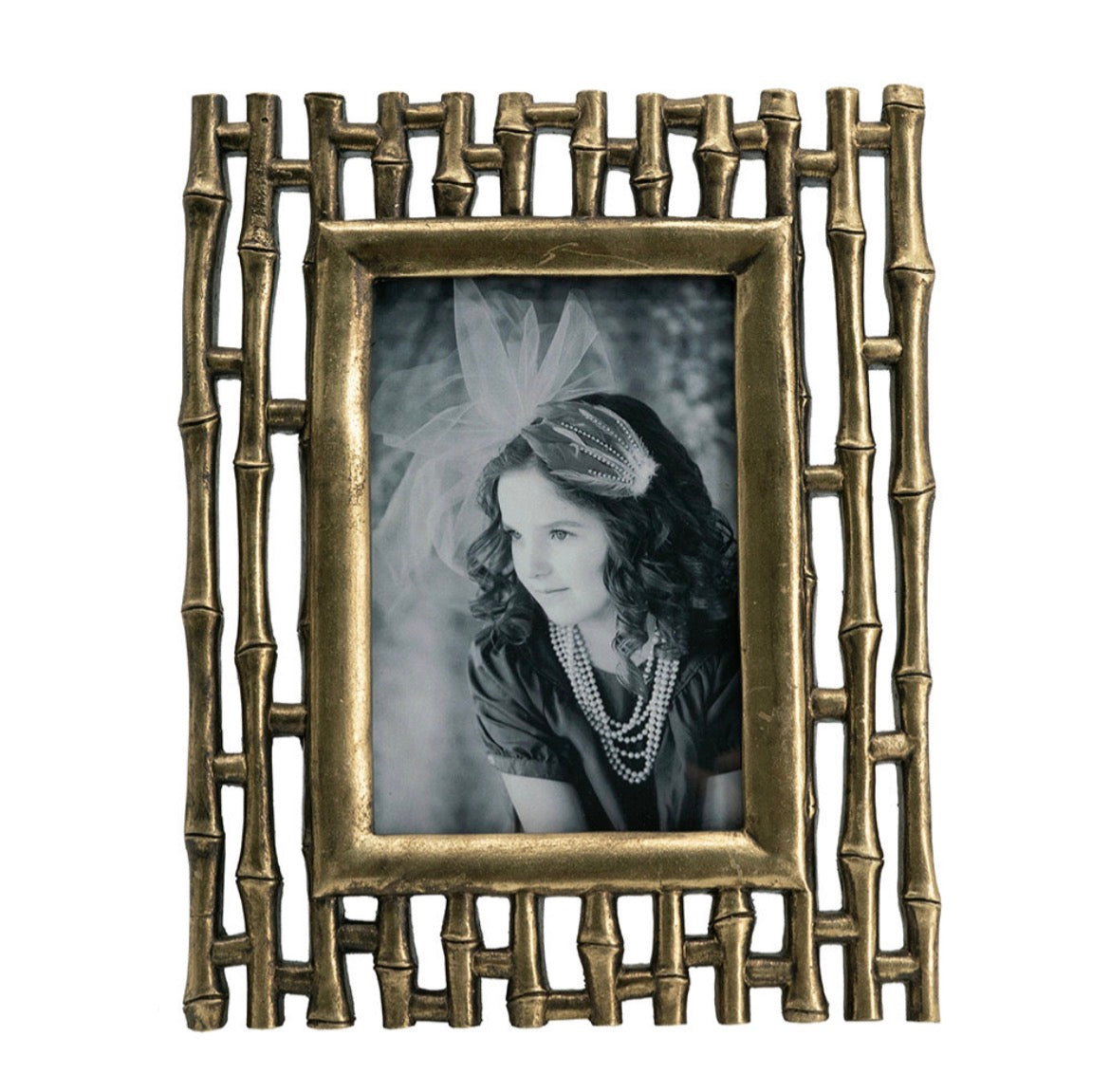 Bamboo Gold Frame