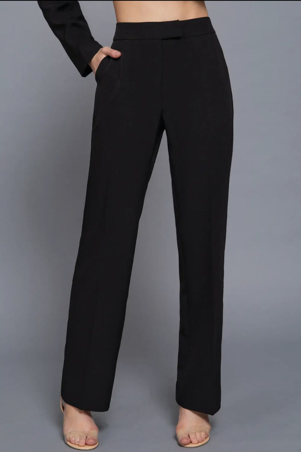 Black  Classic Trousers