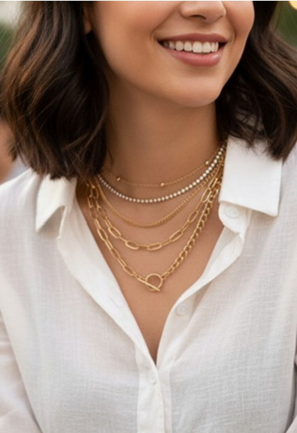 5 Piece Layered Necklace