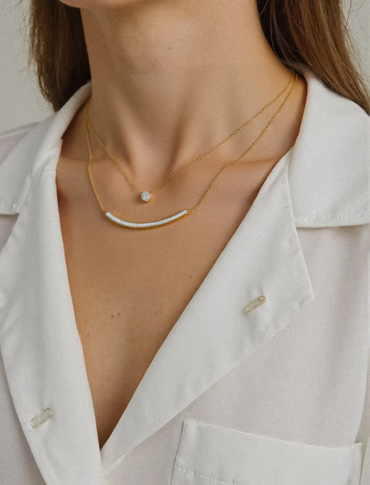 18K Gold Layered Necklace
