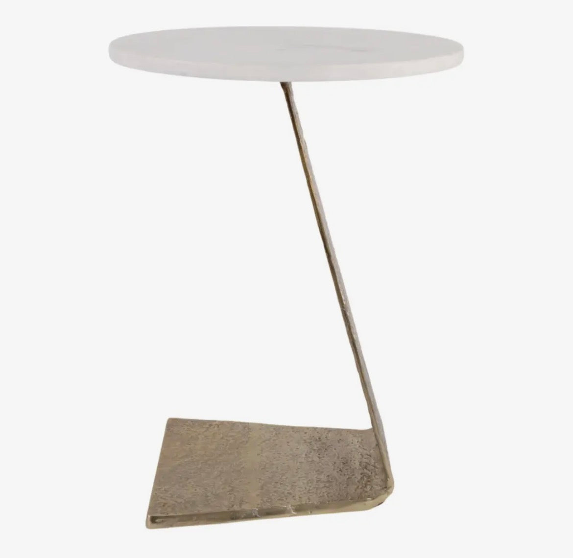 Slanted Base Accent table