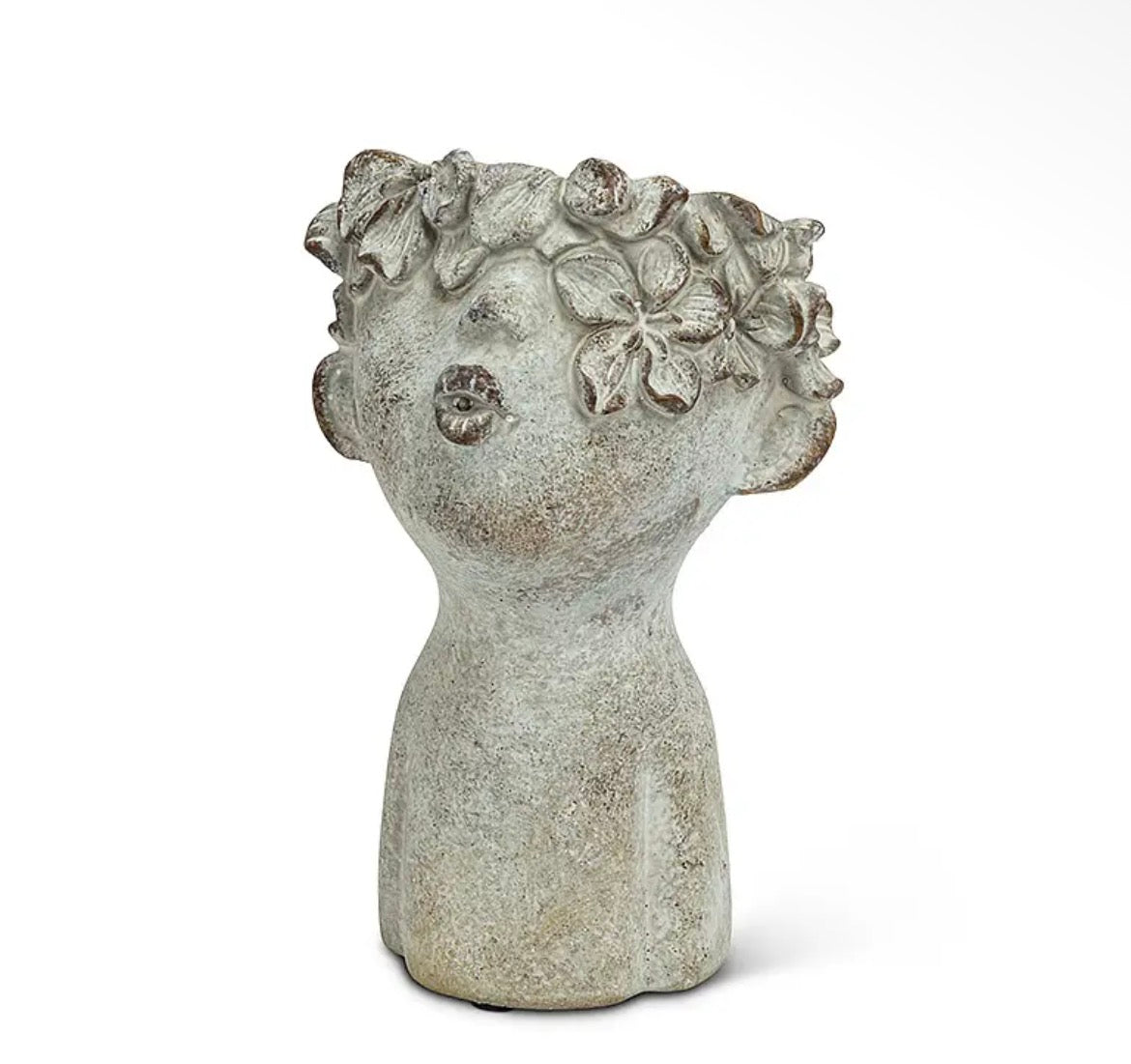 Cement Kissing Face Planter