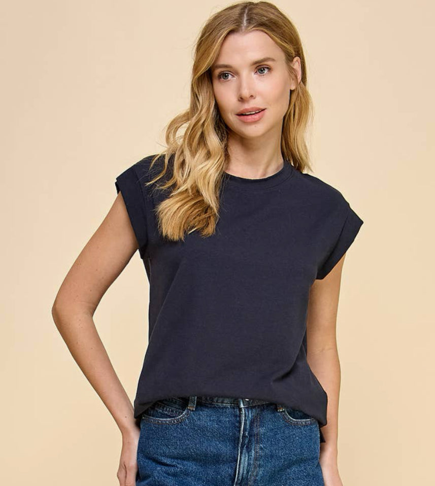 Navy Tee