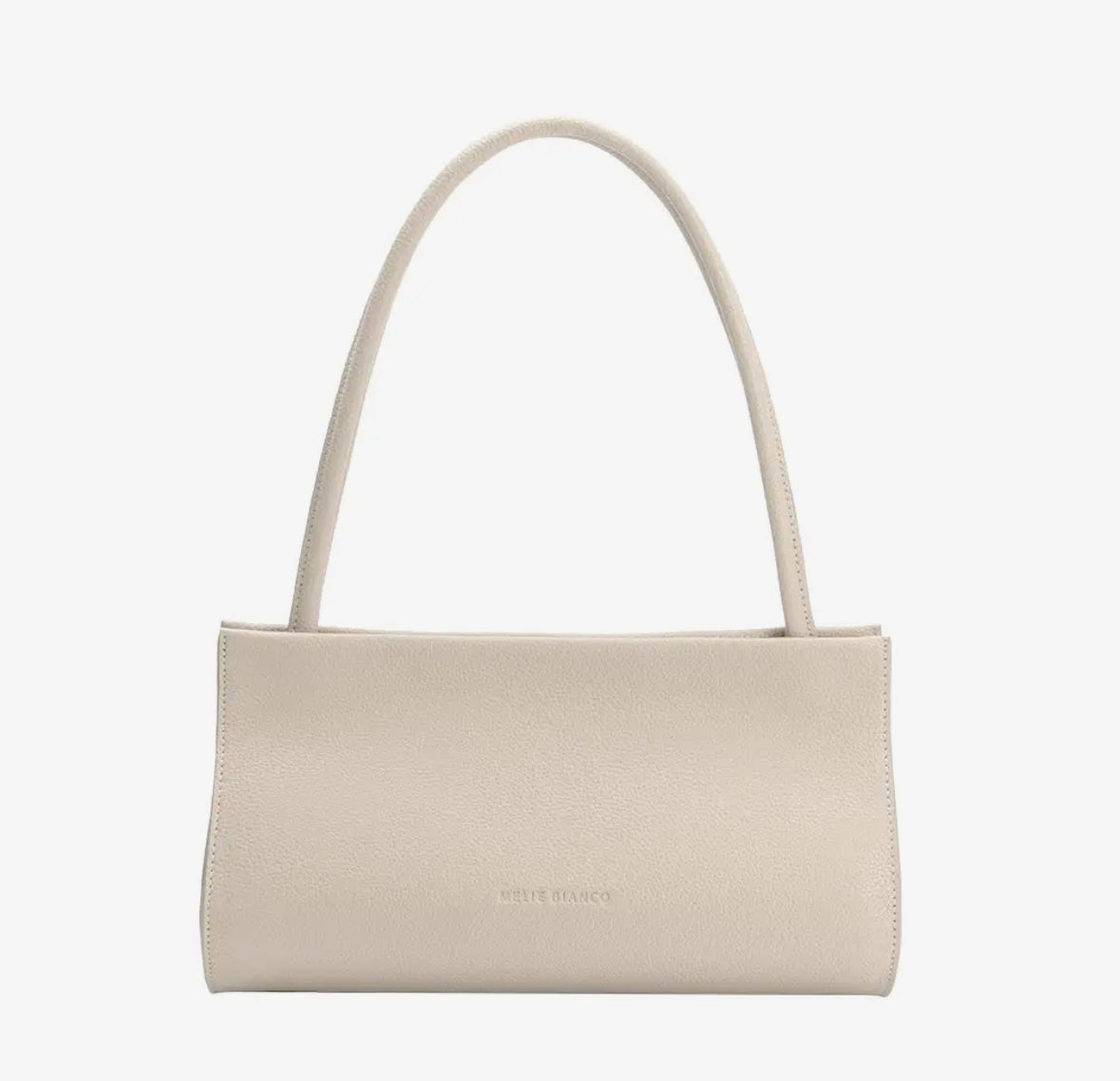 Bone Recycled Vegan Leather Shoulder Bag