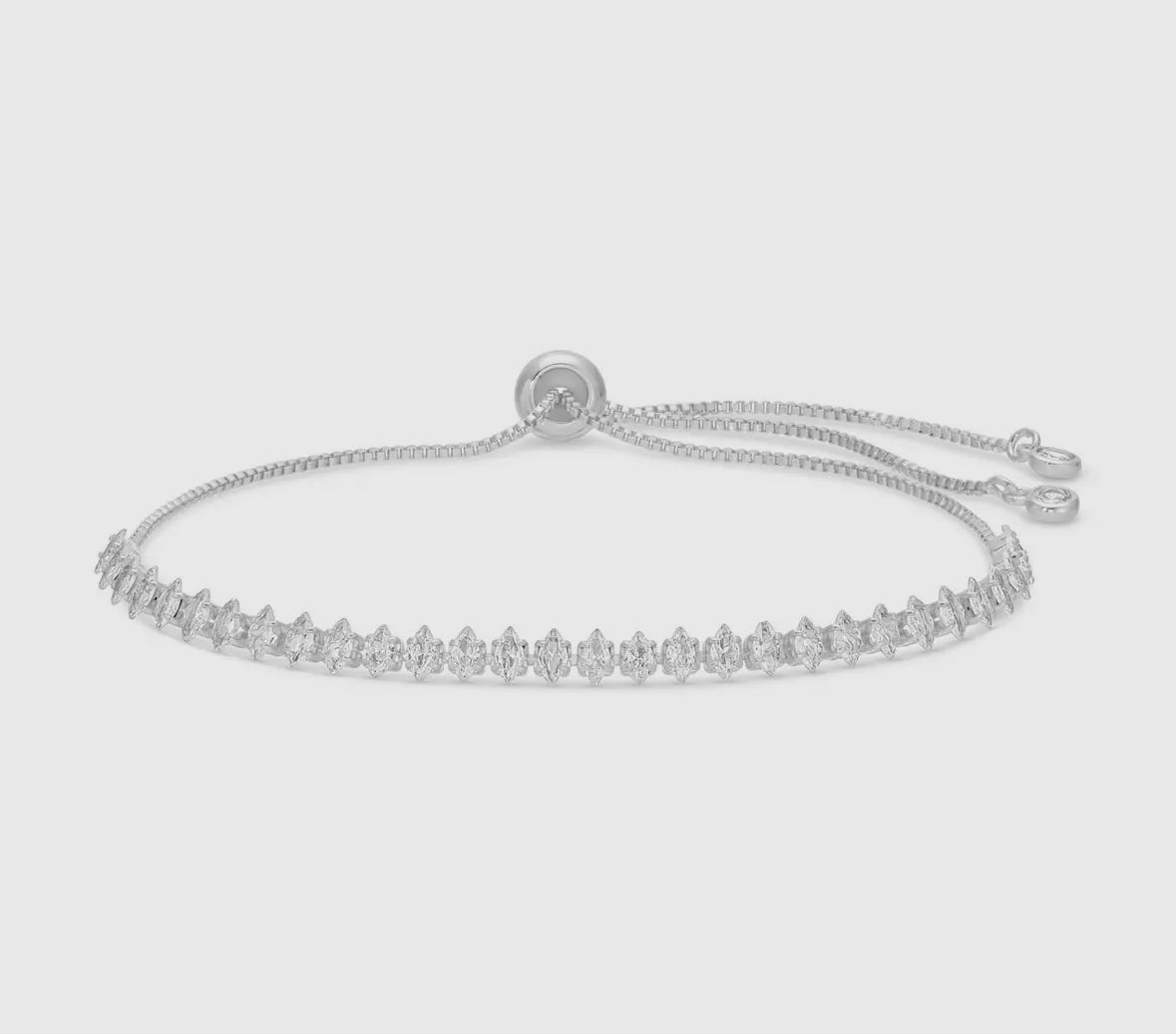 Silver Tennis Bracelet
