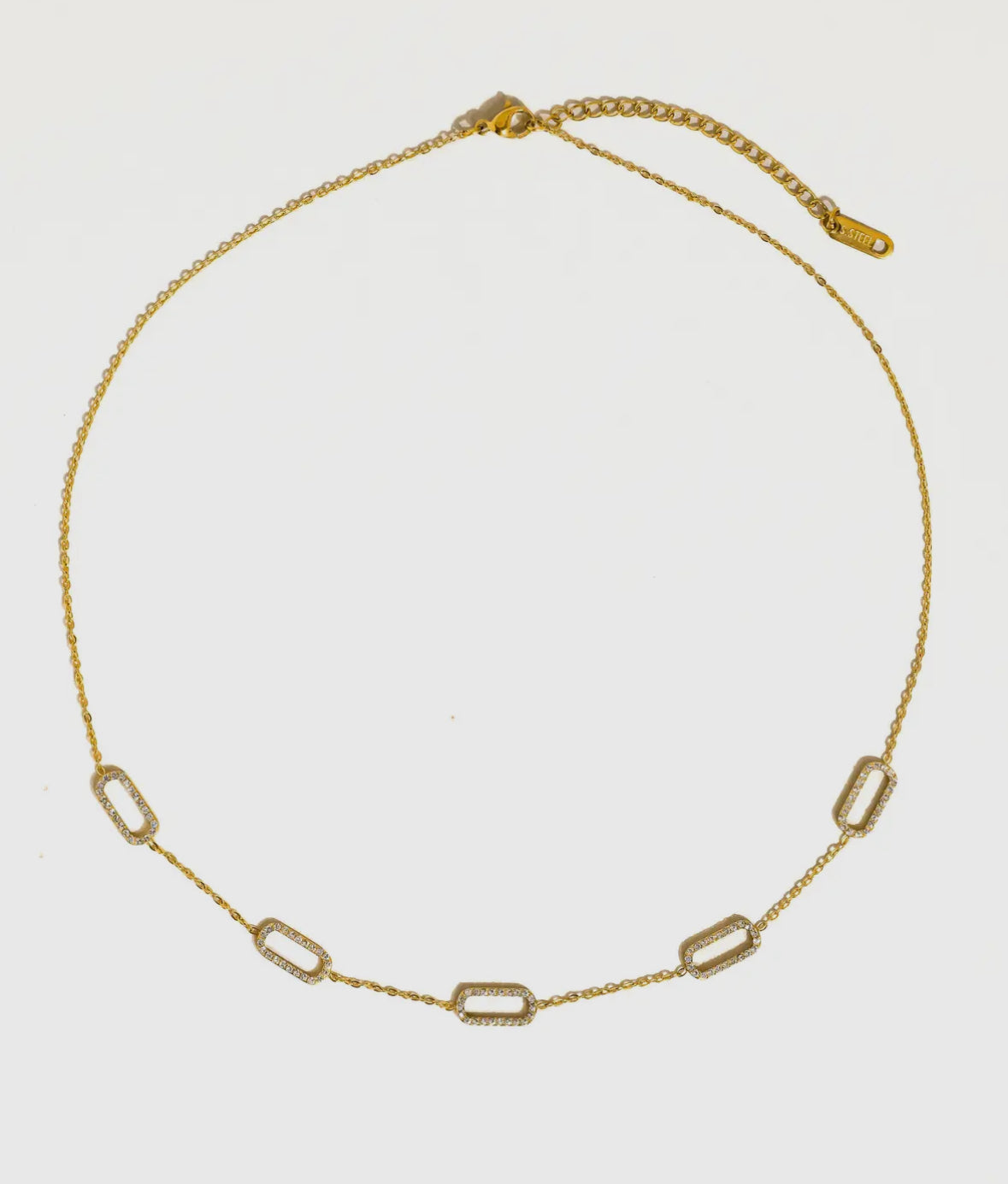 18K Gold Dainty Chain Necklace