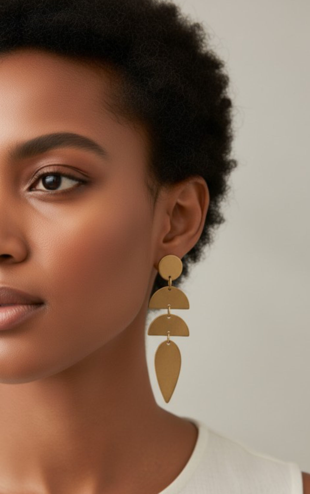 Gold Geometric Earrings
