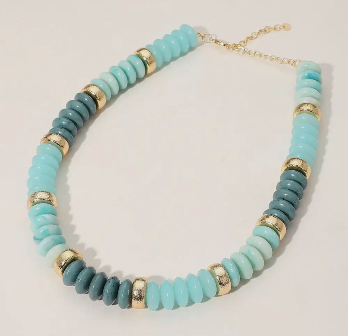 Turquoise Beaded Necklace