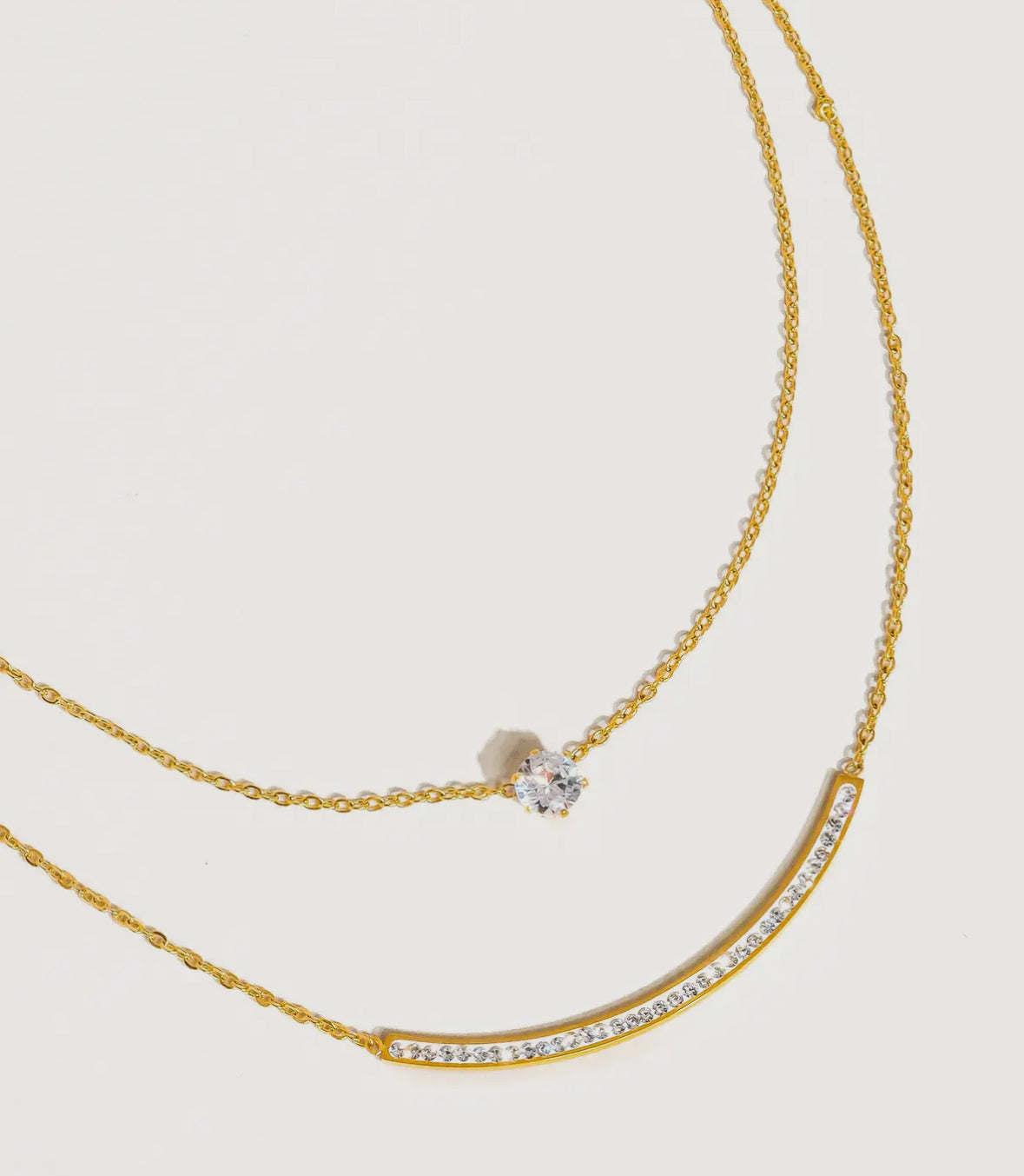 18K Gold Layered Necklace