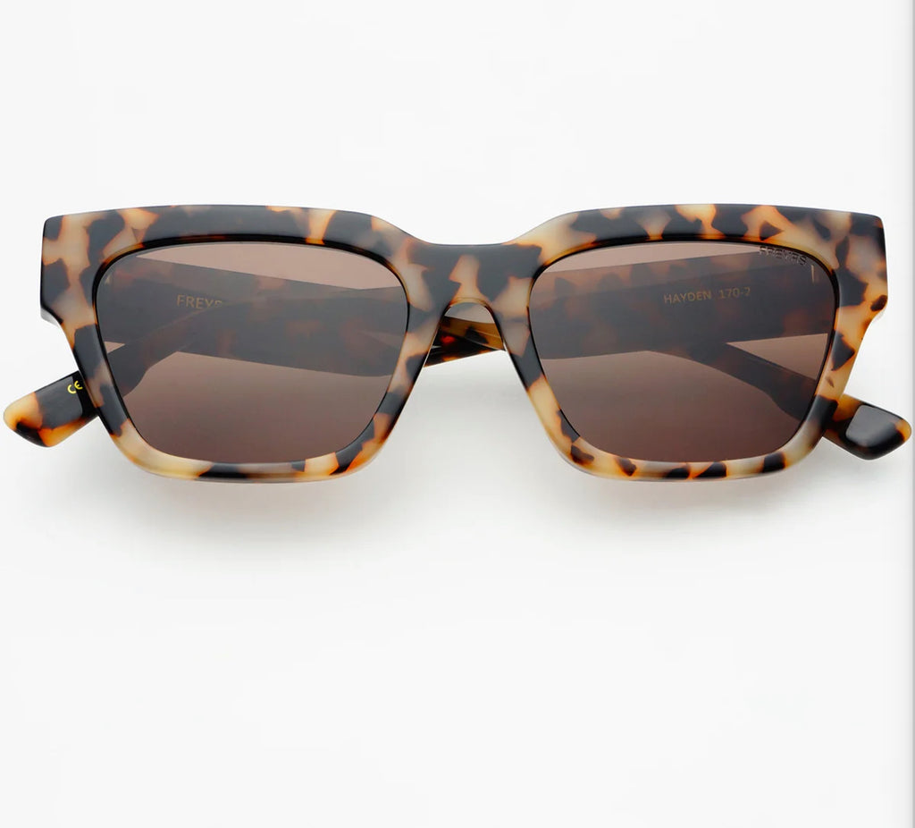 Hayden Milky Tortoise Freyr Sunglasses