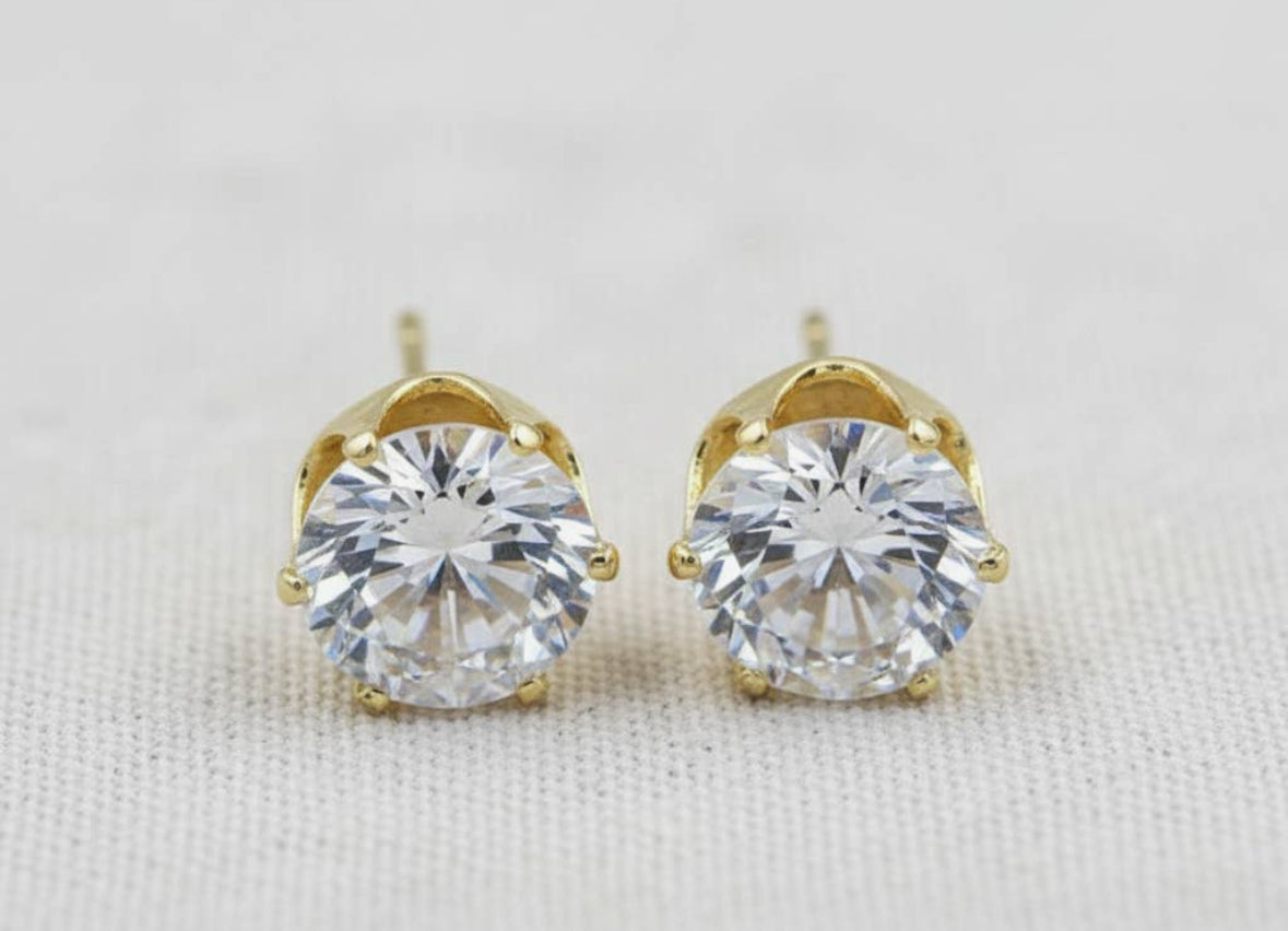 CZ Stud Earrings