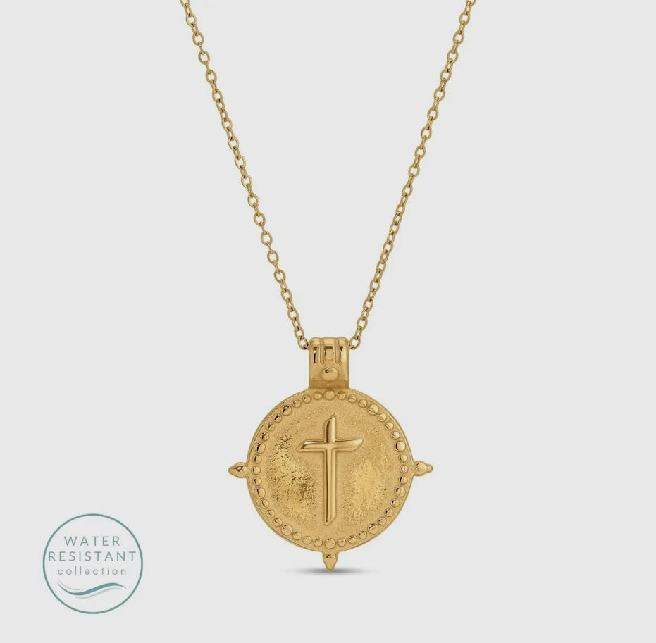 Vintage Vibes Cross Pendant