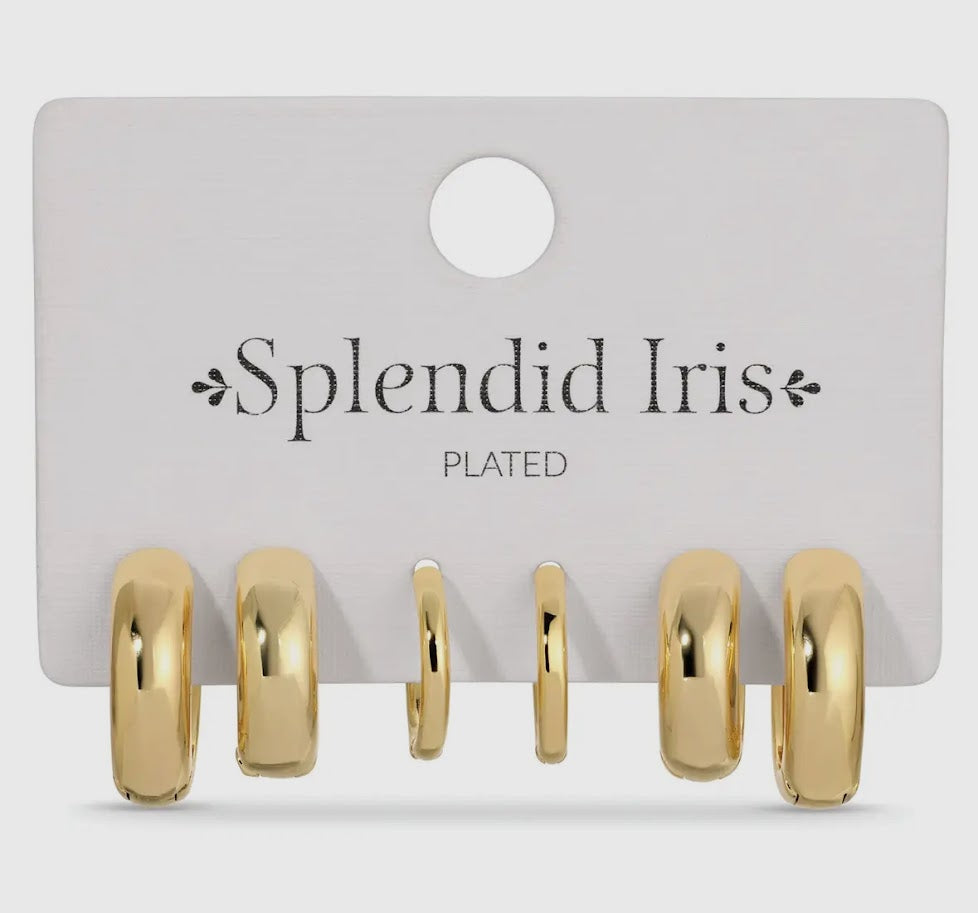 Simple Assorted Huggie Set