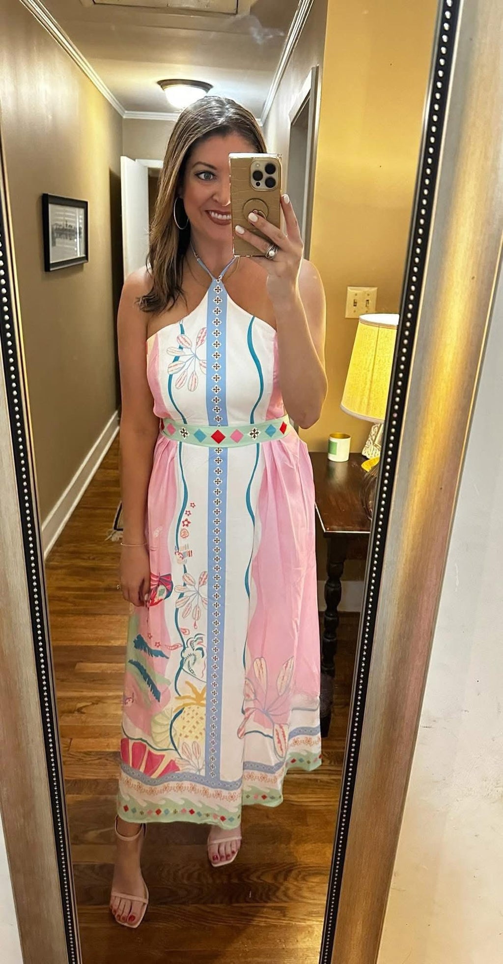 Pastel Print Dress