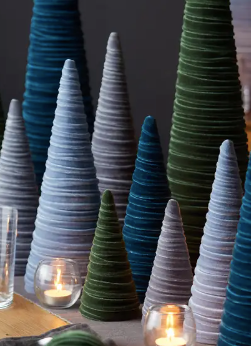Slate Velvet Trees