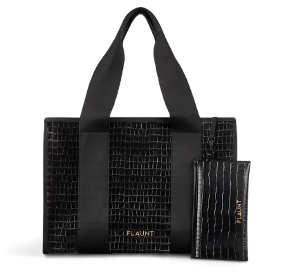 FLAUNT Everyday Tote Bag with Pouch