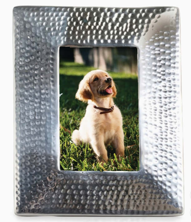 Hammered SILVER Frame