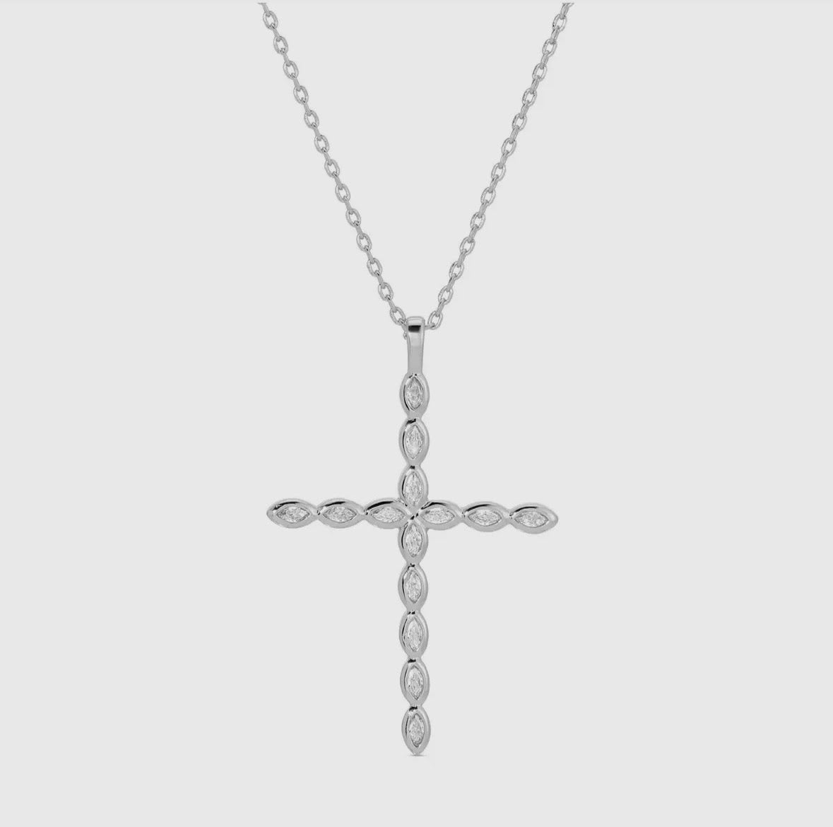 Large Silver Cross