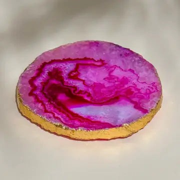 Pink Quartz Coaster